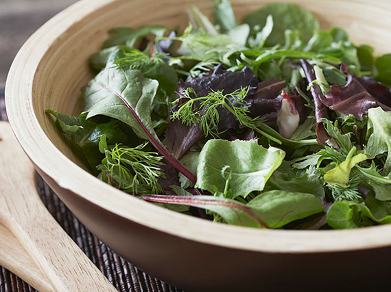 Brotes verdes para ensalada todo el año